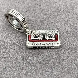 charm pandora marvel les gardiens de la galaxie cassette argent 925 millième (22 ct) 2,88g