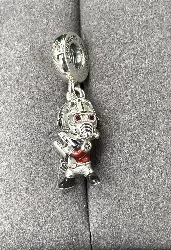 charm pandora marvel star lord argent 925 millième (22 ct) 4,36g