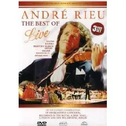 dvd best of live - 3dvd -  - rieu, andre