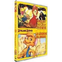 dvd brisby et le secret de nimh + la légende de brisby - pack