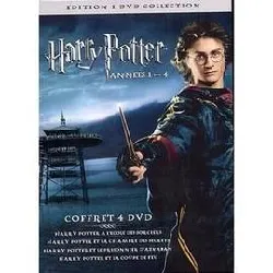 dvd harry potter - années 1 à 4 - édition 1 collection