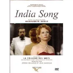 dvd india song + la couleur des mots