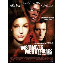 dvd instincts meurtriers (edition locative)