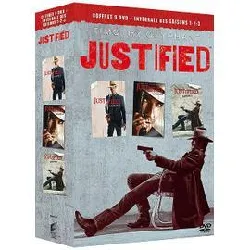 dvd justified - coffret intégral des saisons 1 à 3 - dvd