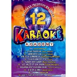 dvd karaoké academy - vol. 12