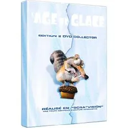 dvd l'age de glace - édition collector