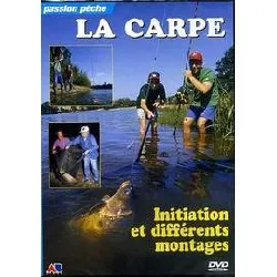 dvd la carpe - initiation et différents montages