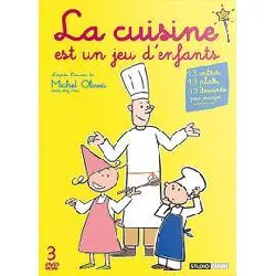 dvd la cuisine est un jeu d'enfants - coffret