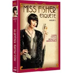 dvd miss fisher enquête - saison 1