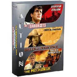 dvd the terrorists - bells of innocence - the mechanik - coffret