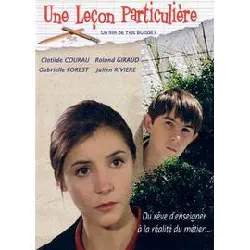 dvd une leçon particulière