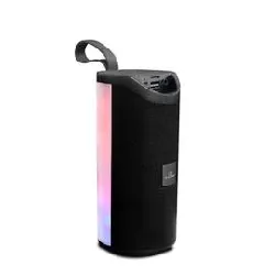 enceinte noire led sans fil dbe20 black dynabass