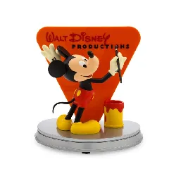 figurine mickey logo de walt disney productions disney 100 eras