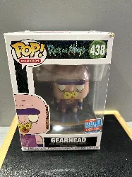 funko pop rick and morty 438 convention exclusive gearhead