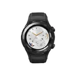 huawei watch 2 sports - 45 mm - carbone noir - montre intelligente avec bracelet sport - taille du poignet : 140 - 210 mm - affich