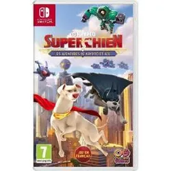 jeu nintendo switch dc krypto super - chien : les aventures de krypto et ace switch