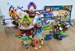 jouet lego elves-l'attaque de chauve-souris de l'arbre elvenstar 41196