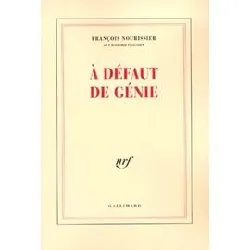 livre à défaut de génie