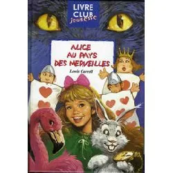 livre alice au pays des merveilles