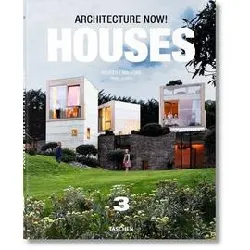 livre architecture now ! - tome 3, houses