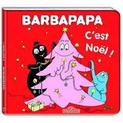 livre barbapapa - c'est noël (version 2012)