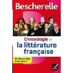 livre bescherelle - chronologie de la littérature française