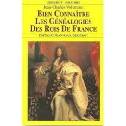 livre bien connaître les généalogies des rois de france