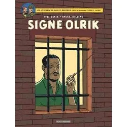 livre blake & mortimer - tome 30 - signé olrik