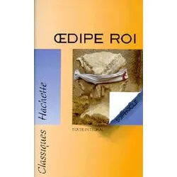 livre classique hachette - oedipe roi (sophocle)