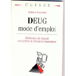 livre deug mode d'emploi