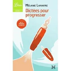 livre dictées pour progresser