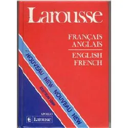 livre dictionnaire francais anglais, new