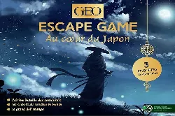 livre escape game : au coeur du japon