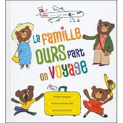 livre famille ours part en voyage (la)