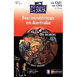 livre feu mystérieux en australie - lire pour réviser, maths et sciences du cm1 au cm2 - occasion