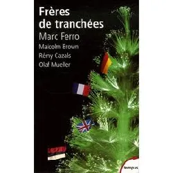 livre frères de tranchées