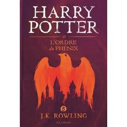 livre harry potter tome 5 - harry potter et l'ordre du phénix