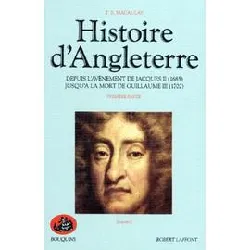 livre histoire d'angleterre - tome 1