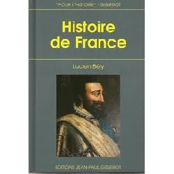 livre histoire de france