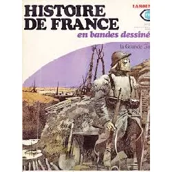 livre histoire de france en bandes dessinées tome 8 - de la grande guerre à la v& république