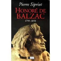 livre honoré de balzac