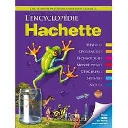 livre l'encyclopédie hachette