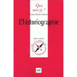 livre l'historiographie (8e ed) qsj 1966