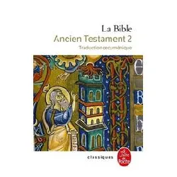 livre la bible - ancien testament tome 2