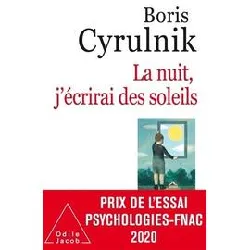 livre la nuit, j'écrirai des soleils