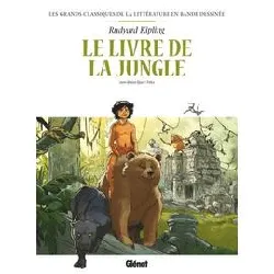 livre le de la jungle en bd