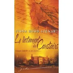 livre le testament des carstairs