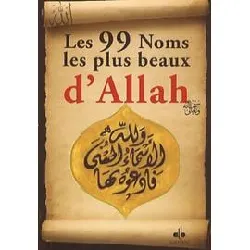 livre les 99 noms les plus beaux d'allah