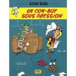 livre les aventures de lucky luke d'après morris - tome 11 - un cow - boy sous pression