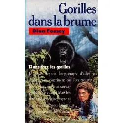 livre les gorilles dans la brume